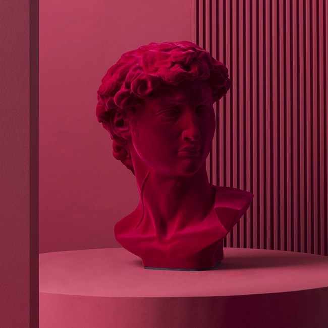 Buste décoratif en céramique David Velvet – Adriani e Rossi