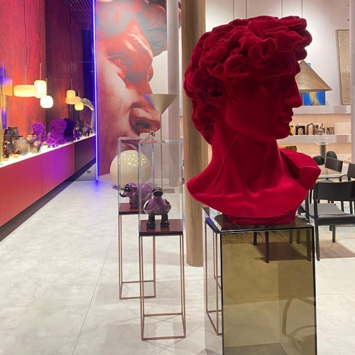 Buste décoratif en céramique David Velvet – Adriani e Rossi