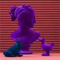 Sculpture décorative Arturo Velvet en céramique Adriani e Rossi