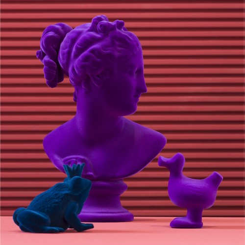 Sculpture décorative Arturo Velvet en céramique Adriani e Rossi