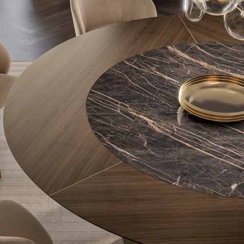 Table ronde Kaleido Bontempi Casa – Arredare Moderno