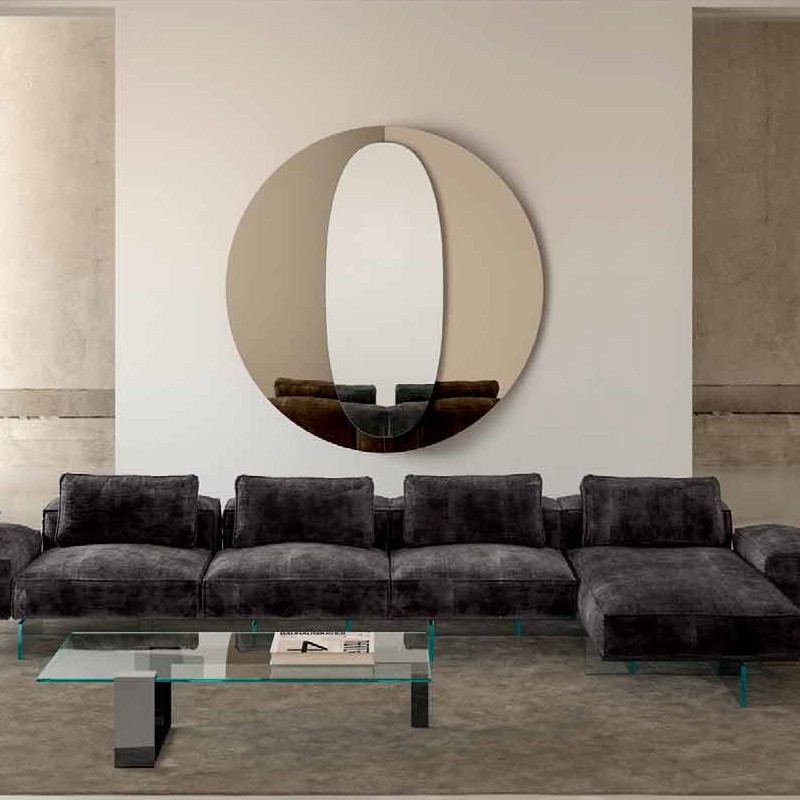 Miroir mural rond Central Round Tonelli Design