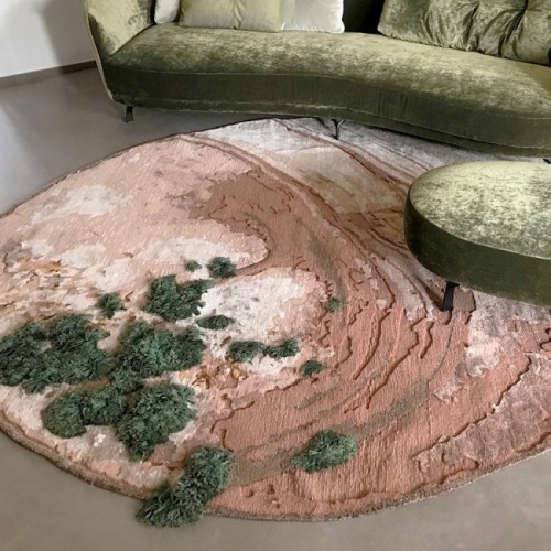 Tappeto Mohebban Tactile Blue