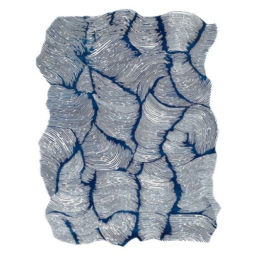 Tappeto Mohebban Oceano Rectangular blue