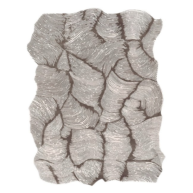 Tappeto Mohebban Oceano Rectangular taupe