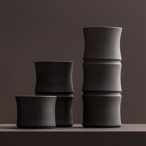 Vases Vulcanic Bamboo Collection Adriani e Rossi