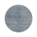 Tapis Mohebban Pure Round Powder Blue en soie de bambou