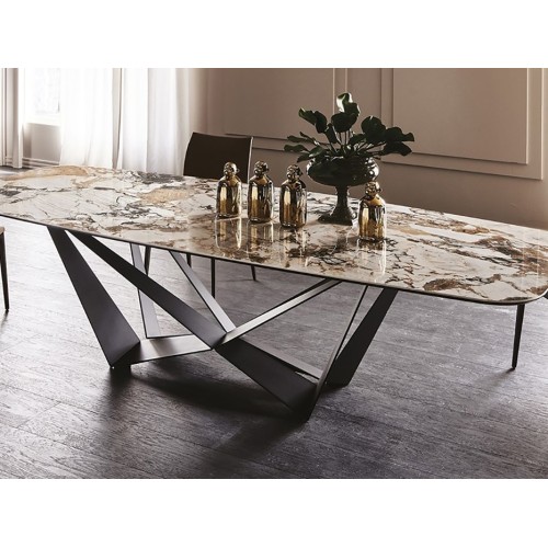 Table designer Skorpio Keramik Cattelan Italia