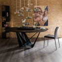 Table de cuisine Skorpio Round Cattelan Italia