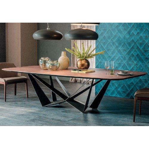 Table salle a manger Skorpio Wood Cattelan Italia