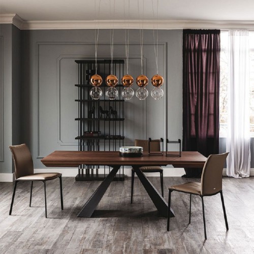 Eliot Wood Drive Cattelan Italia Table extensible