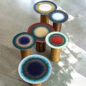 Table basse ronde Mangiafuoco Moroso - Prix en ligne