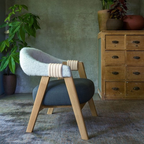 Fauteuil avec accoudoirs Mathilda Moroso - Prix en ligne