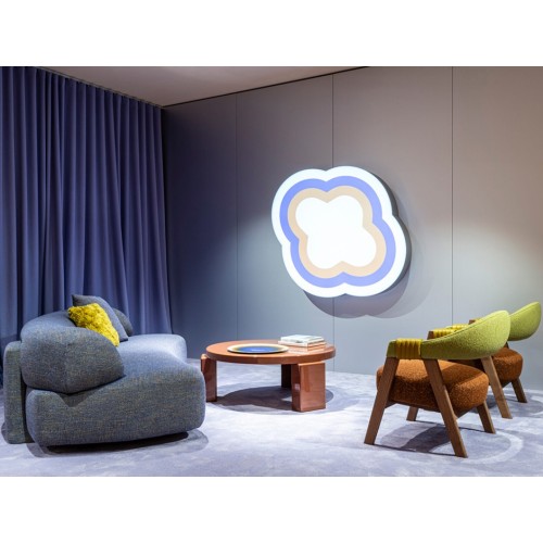 Fauteuil avec accoudoirs Mathilda Moroso - Prix en ligne