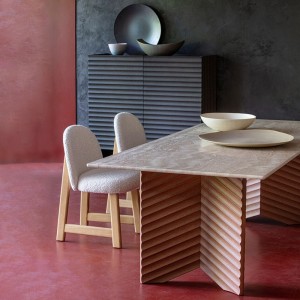 Table rectangulaire Diagonal Rows Moroso - Prix en Ligne