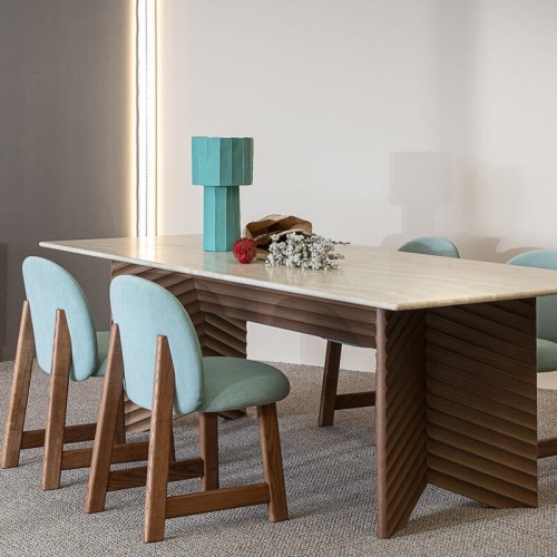 Table rectangulaire Diagonal Rows Moroso - Prix en Ligne