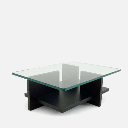 Theo Moroso table basse en verre transparent - Prix en ligne