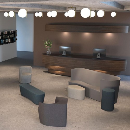 Canapé en tissu Taba Moroso Offres et réductions exclusives