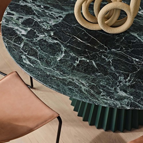 Table ronde Plissé Midj – Prix avantageux en ligne