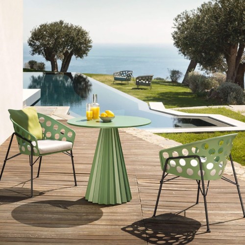 Base table bistrot Midj Plissé – Prix en ligne