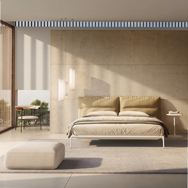 Cosy pouf MDF Italia - housses déhoussables en tissu ou cuir