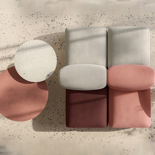 Cosy pouf MDF Italia - housses déhoussables en tissu ou cuir