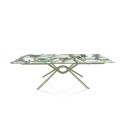Table extensible Bontempi Hunter rectangulaire - Arredare Moderno