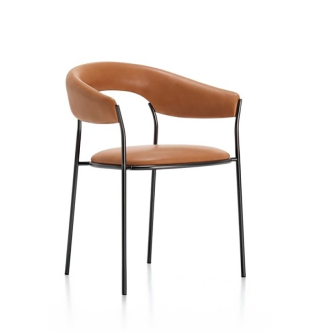 Archie MDF Italia – Chaise au Design Courbé et Léger