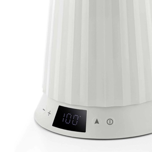 Bouilloire à température réglable Plissé Alessi