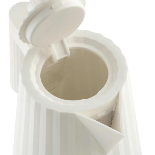 Bouilloire à température réglable Plissé Alessi