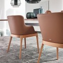 Magda Cattelan Italia Chaise avec accoudoirs