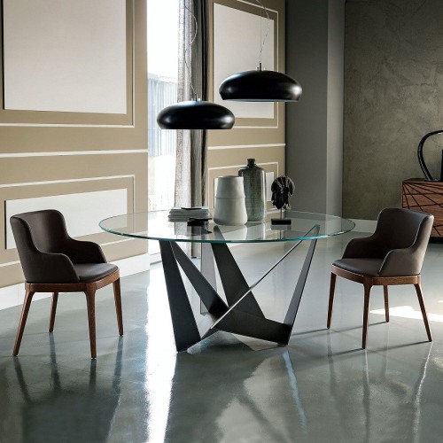 Magda Cattelan Italia Chaise avec accoudoirs