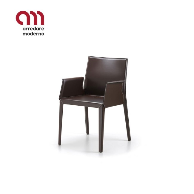 Margot Cattelan Italia Chaise avec accoudoirs