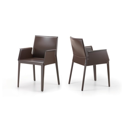 Margot Cattelan Italia Chaise avec accoudoirs