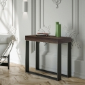 Table Console Elettra Itamoby Cadre anthracite