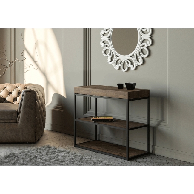 Table Console Plano Itamoby Cadre anthracite