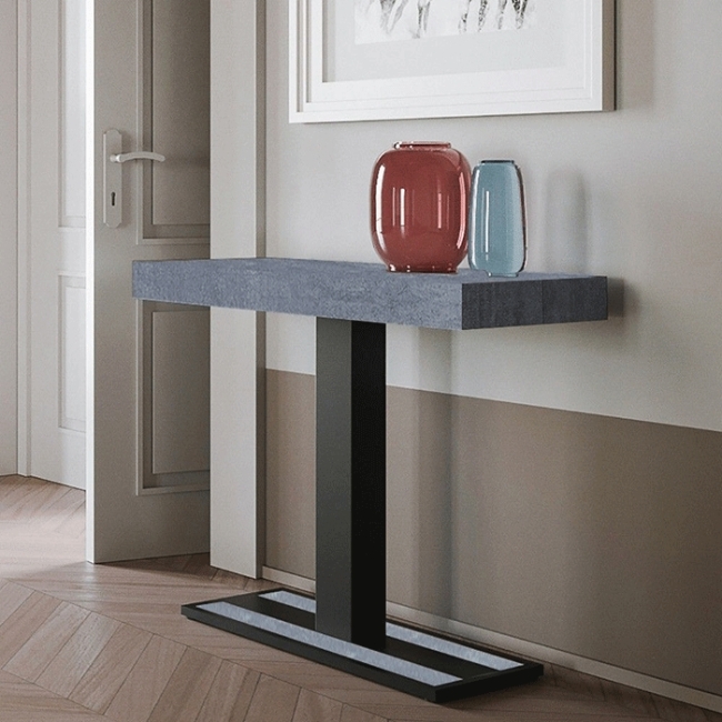 Table Console Capital Itamoby Cadre anthracite