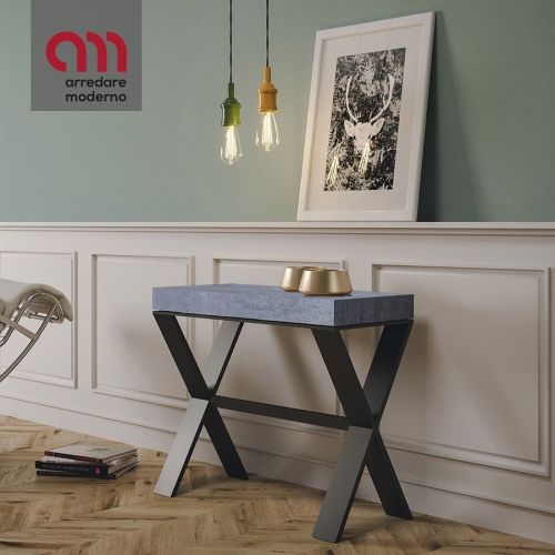 Table Console Xenia Itamoby Cadre anthracite