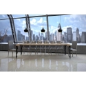 Table Console Karamay Itamoby Cadre Anthracite