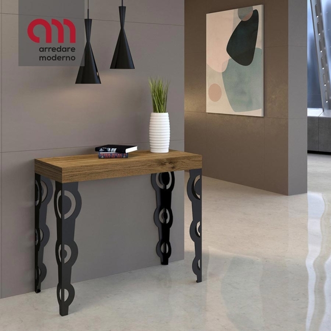 Table Console Karamay Premium Itamoby Cadre Anthracite