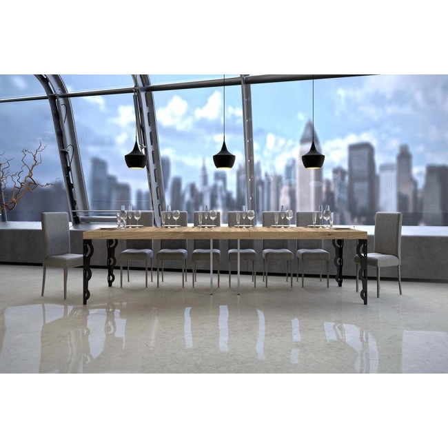Table Console Karamay Premium Itamoby Cadre Anthracite