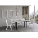 Table Linea Double Itamoby cadre anthracite