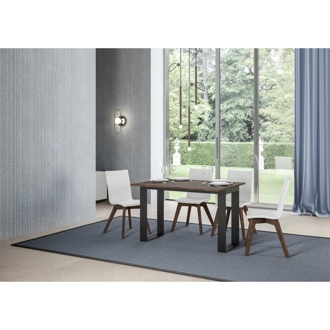 Table Tecno Double Itamoby cadre anthracite