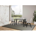 Table Karamay Double Itamoby cadre anthracite