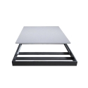Table Bernadette Itamoby cadre anthracite