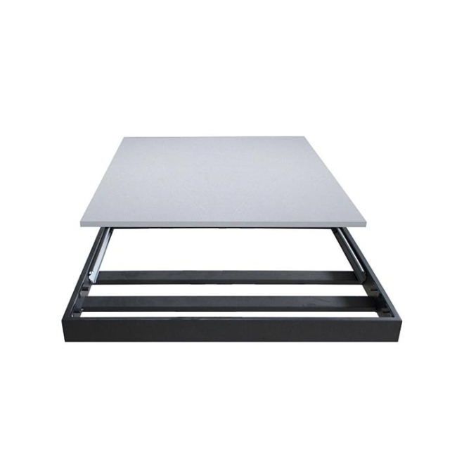 Table Mirhi Itamoby cadre anthracite