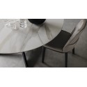 Table salle a manger Planer Round Keramik Cattelan Italia