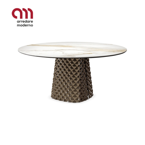 Table Atrium Keramik Round Cattelan Italia ronde