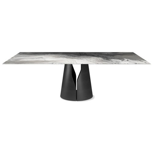 Table de cuisine Giano Crystalart Cattelan Italia