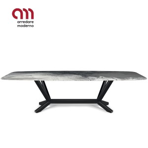 Table de cuisine Planer Crystalart Cattelan Italia